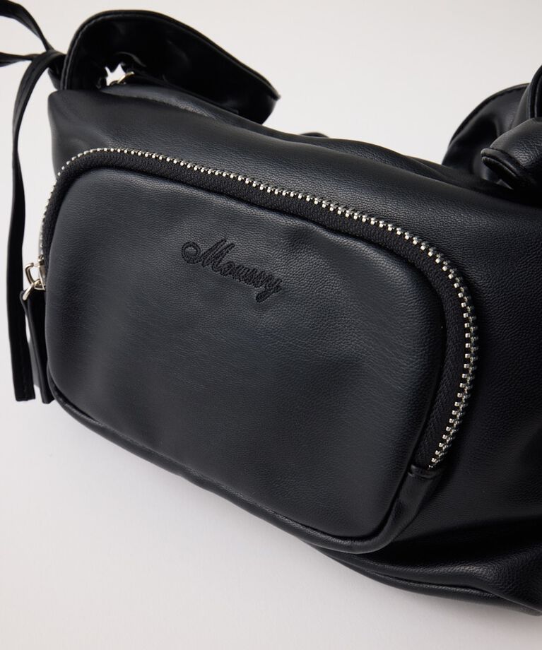 MOUSSY「BOW HANDLE パテッドバッグ」|その他|