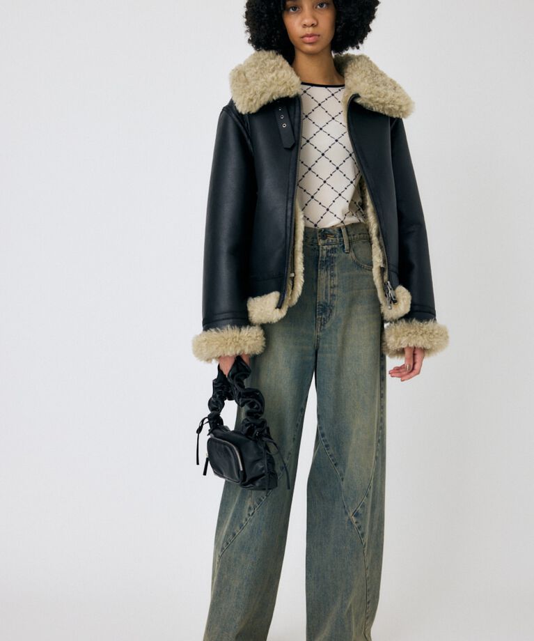 MOUSSY「BOW HANDLE パテッドバッグ」|その他|