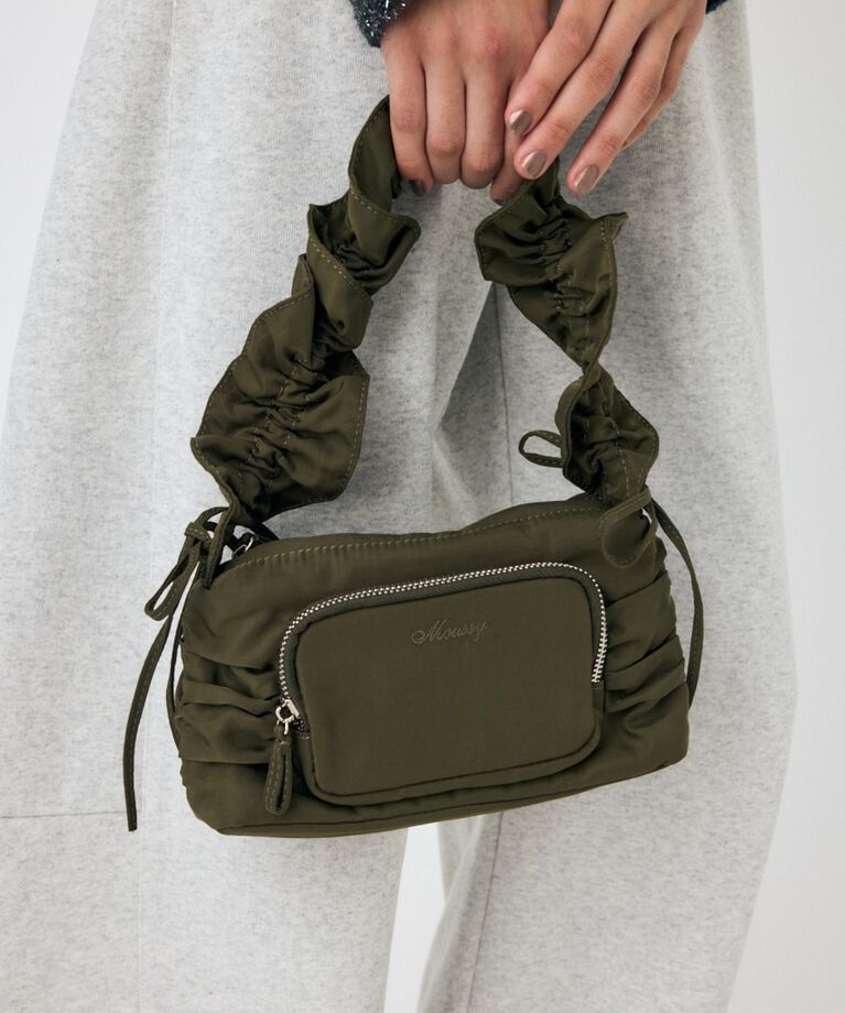 MOUSSY「BOW HANDLE パテッドバッグ」|その他|KHA