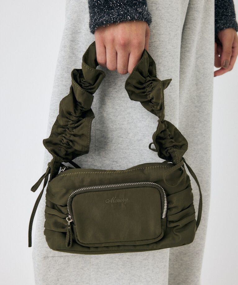 MOUSSY「BOW HANDLE パテッドバッグ」|その他|