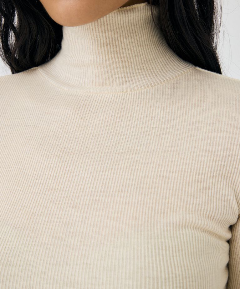 MOUSSY「SOFT TEREKO ハイネックトップス」|Tシャツ・カットソー|