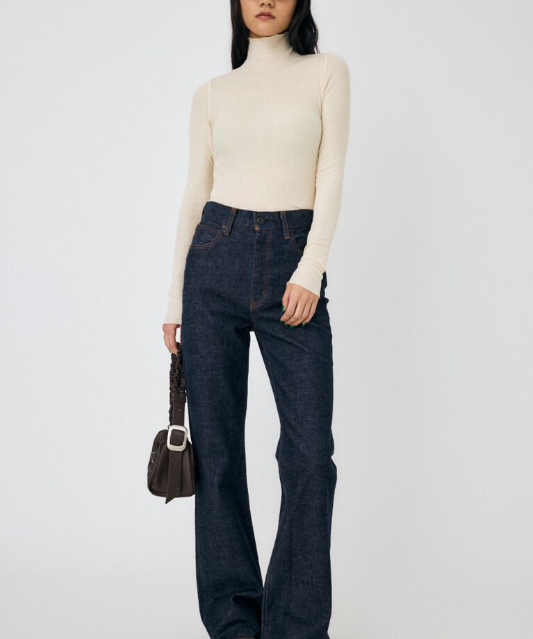 MOUSSY「SOFT TEREKO ハイネックトップス」|Tシャツ・カットソー|
