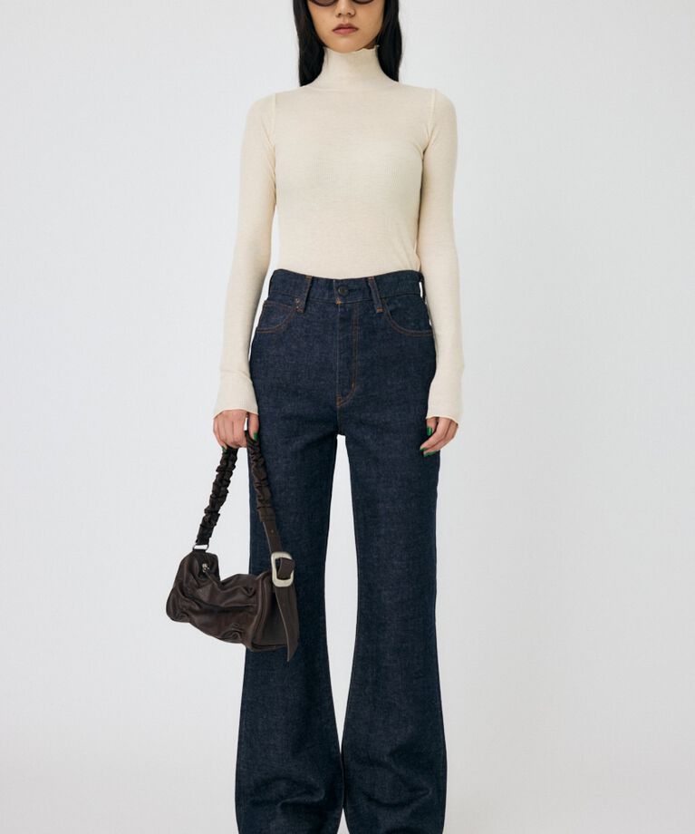 MOUSSY「SOFT TEREKO ハイネックトップス」|Tシャツ・カットソー|