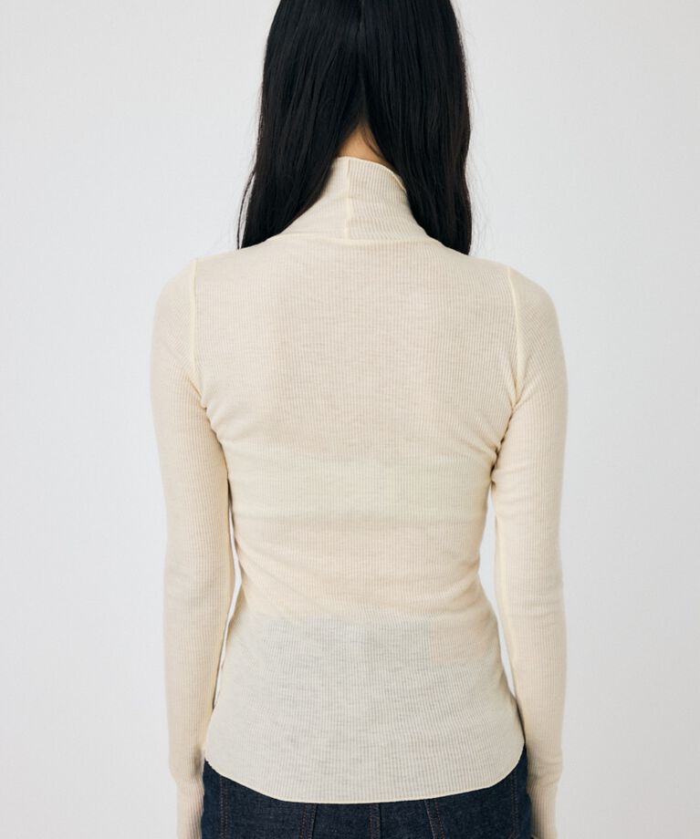 MOUSSY「SOFT TEREKO ハイネックトップス」|Tシャツ・カットソー|