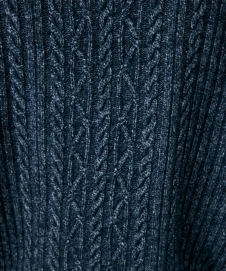 MOUSSY「RIB CABLE ニットトップス」|ニット・セーター|
