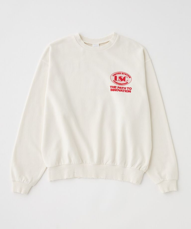MOUSSY「SUNBURN VINTAGE LIKE プルオーバー」|パーカー|