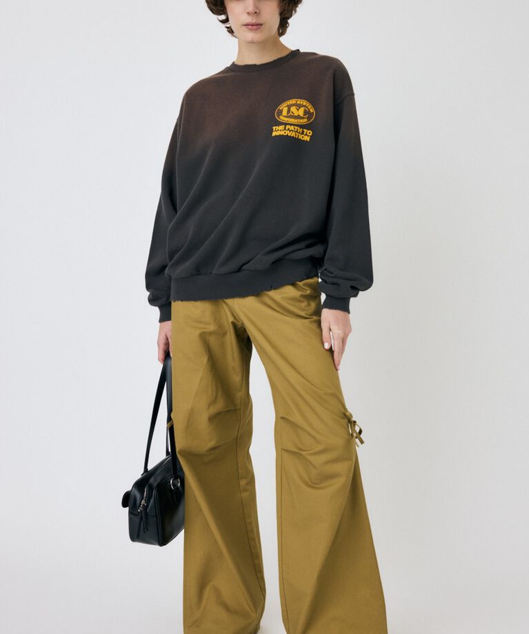 MOUSSY「SUNBURN VINTAGE LIKE プルオーバー」|パーカー|
