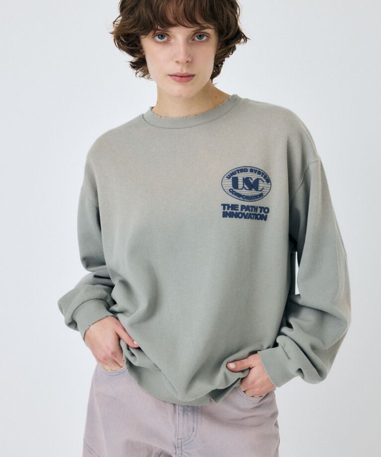 MOUSSY「SUNBURN VINTAGE LIKE プルオーバー」|パーカー|