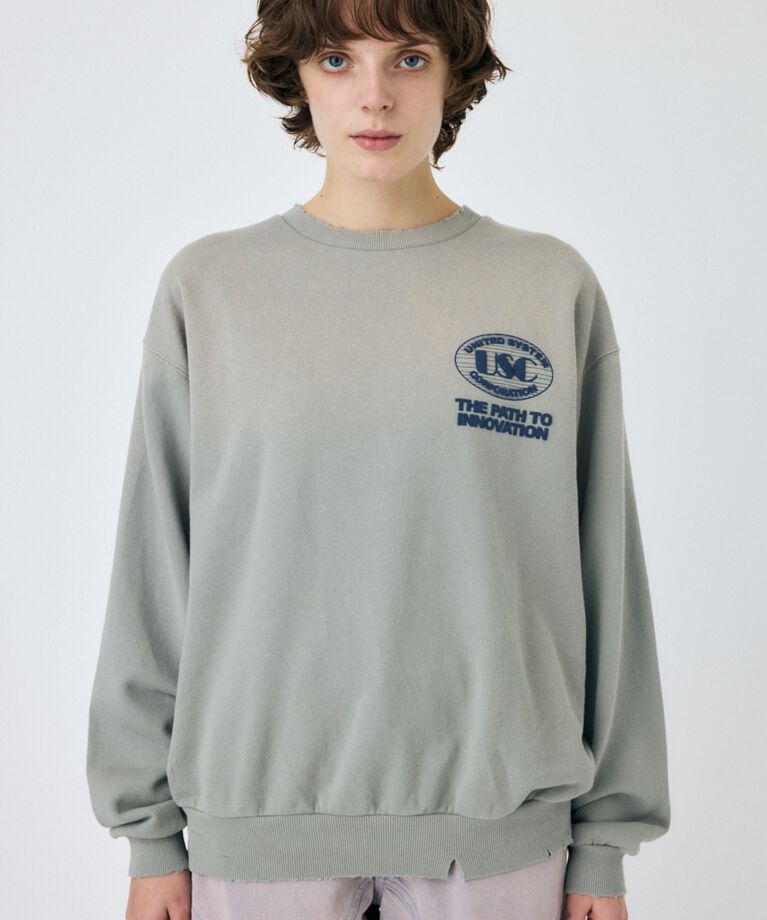 MOUSSY「SUNBURN VINTAGE LIKE プルオーバー」|パーカー|