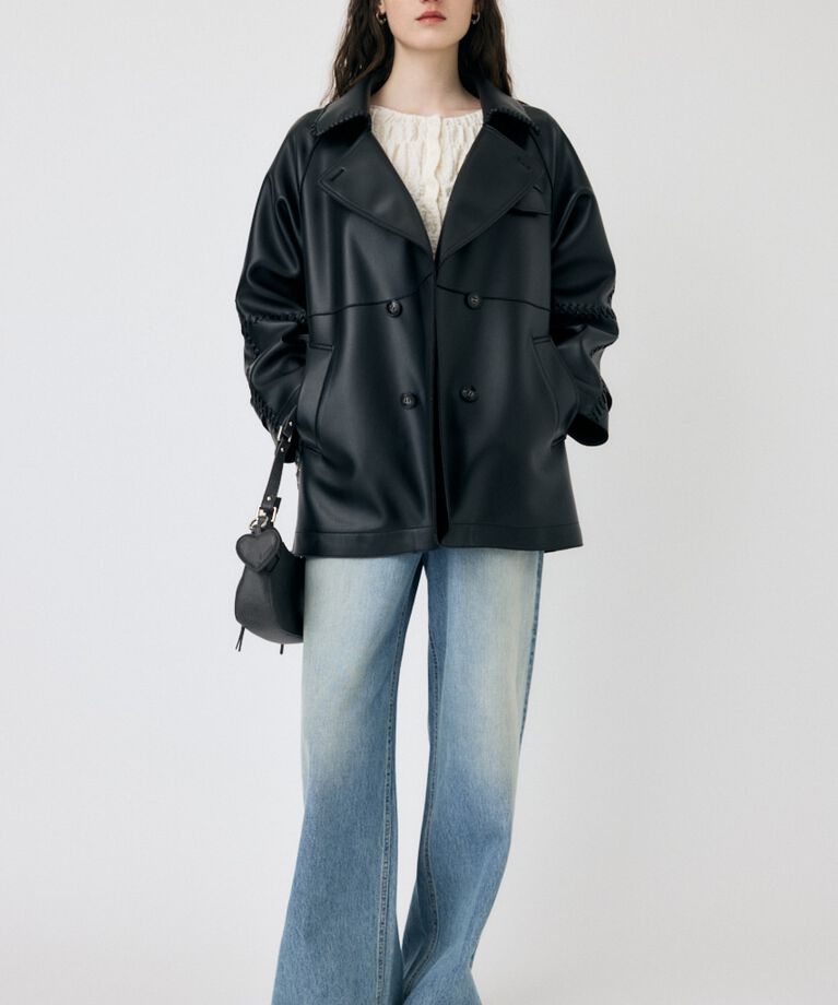 MOUSSY「SHIRRING カーディガン」|Tシャツ・カットソー|