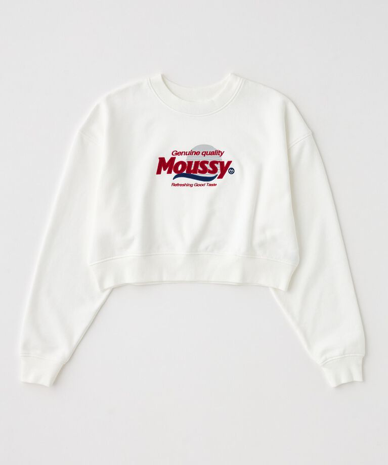 MOUSSY「MOUSSY PRODUCT ロゴプルオーバー」|パーカー|