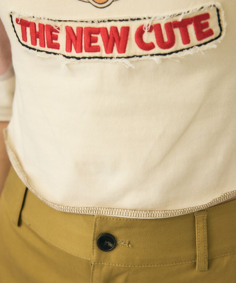 MOUSSY「MD PATCHED ラグランTシャツ / MINNIE」|Tシャツ・カットソー|