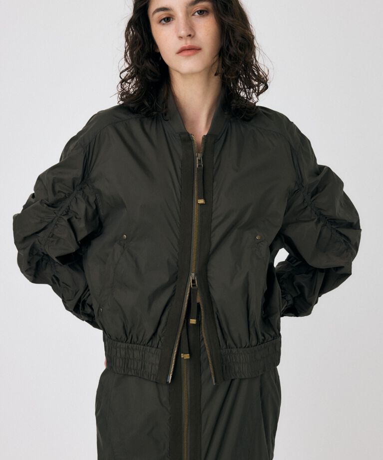 MOUSSY「FRONT ZIP FUNCTION ブルゾン」|ブルゾン・スタジャン|D/KHA3