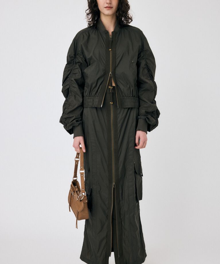 MOUSSY「FRONT ZIP FUNCTION ブルゾン」|ブルゾン・スタジャン|