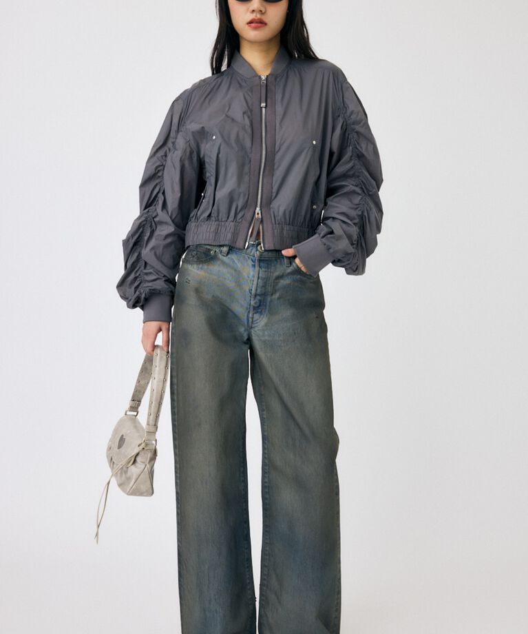 MOUSSY「FRONT ZIP FUNCTION ブルゾン」|ブルゾン・スタジャン|