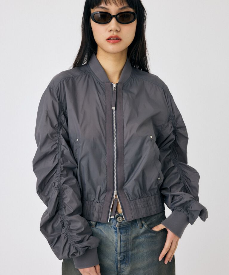MOUSSY「FRONT ZIP FUNCTION ブルゾン」|ブルゾン・スタジャン|