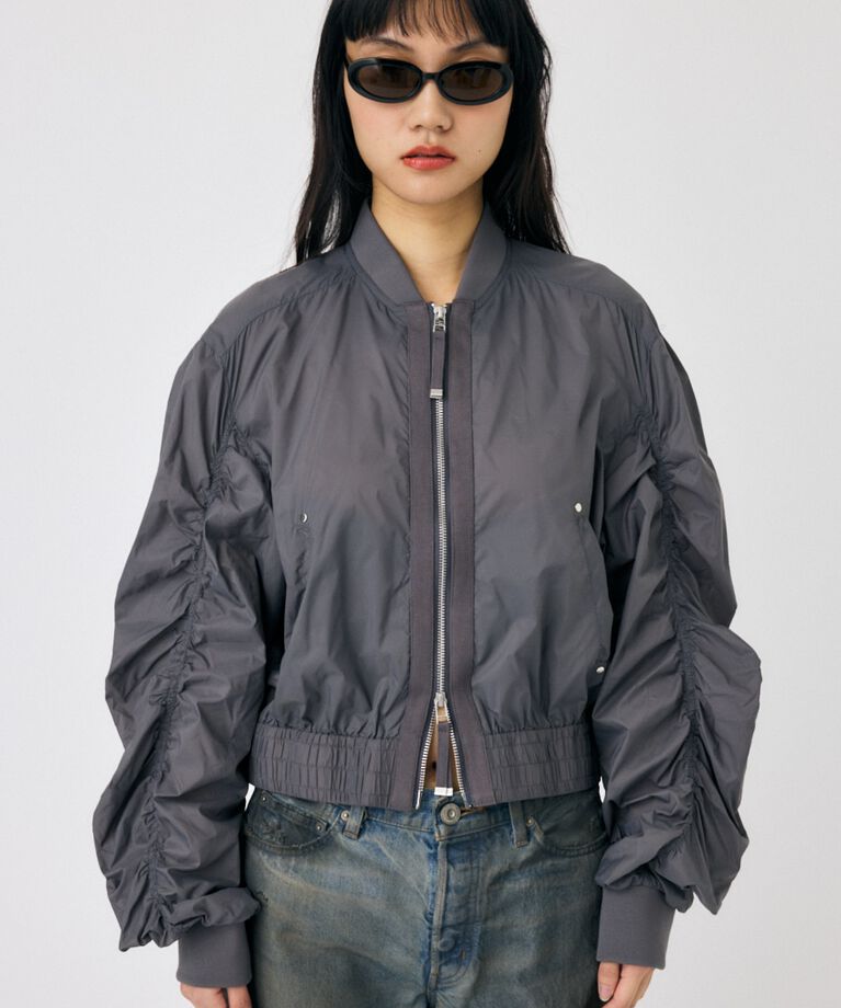 MOUSSY「FRONT ZIP FUNCTION ブルゾン」|ブルゾン・スタジャン|