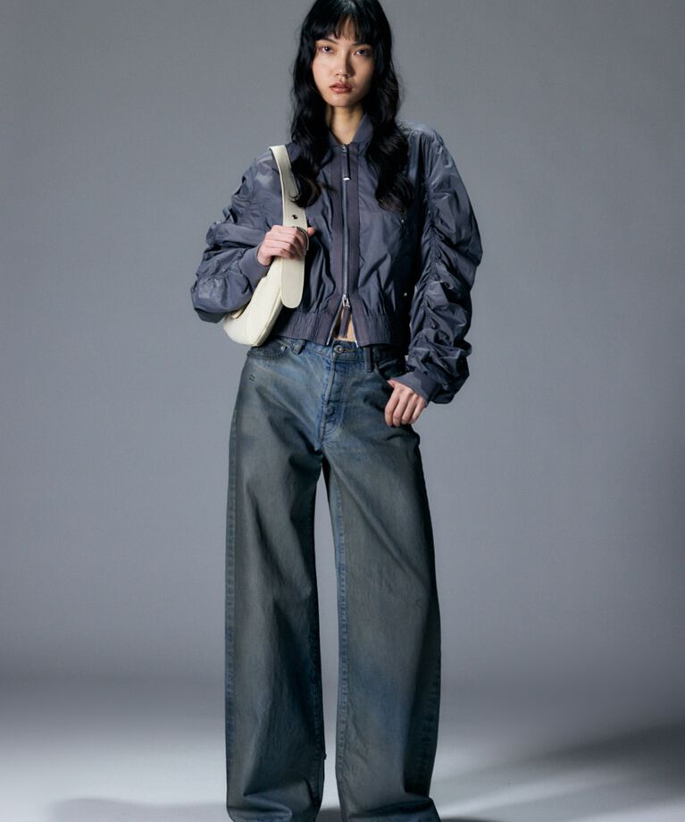 MOUSSY「FRONT ZIP FUNCTION ブルゾン」|ブルゾン・スタジャン|