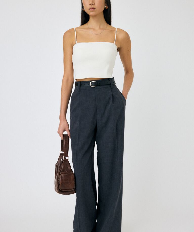 MOUSSY「DROP WAIST スラックス」|その他|