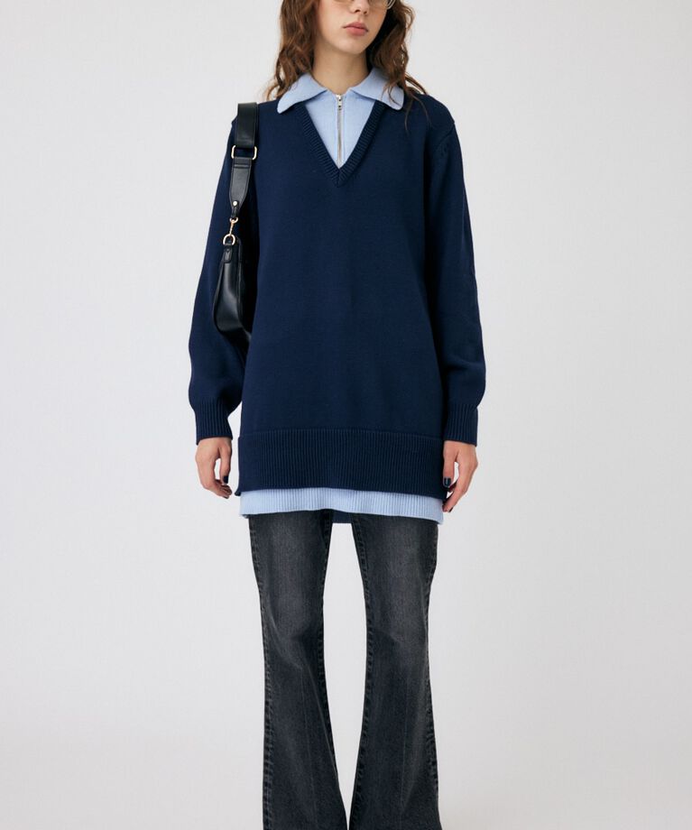 MOUSSY「MVS BLACK FLARE(L) / ロングサイズ」|デニム|