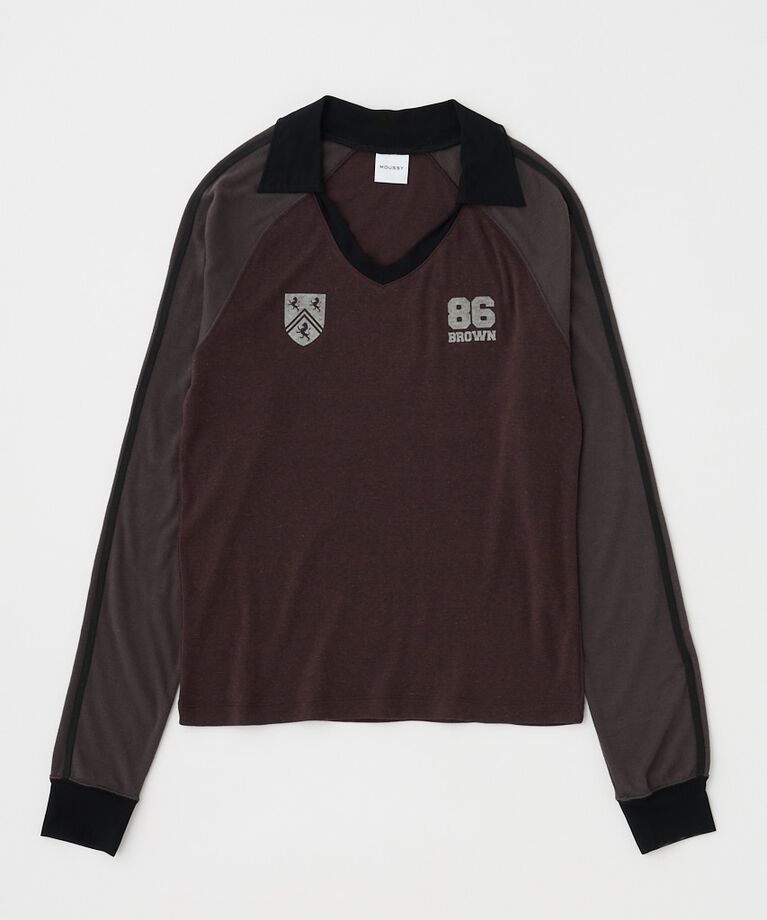 MOUSSY「SHEER GAME シャツ」|Tシャツ・カットソー|BRN