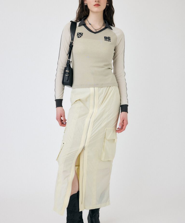 MOUSSY「SHEER GAME シャツ」|Tシャツ・カットソー|