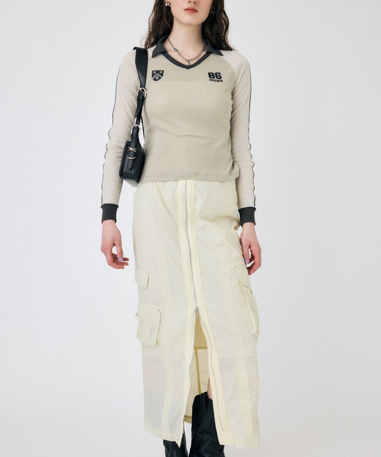 MOUSSY「SHEER GAME シャツ」|Tシャツ・カットソー|