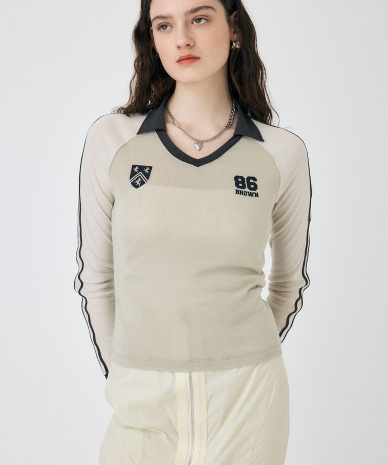 MOUSSY「SHEER GAME シャツ」|Tシャツ・カットソー|