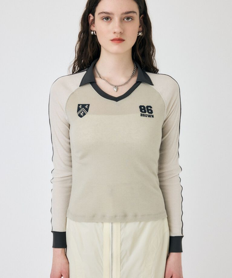 MOUSSY「SHEER GAME シャツ」|Tシャツ・カットソー|