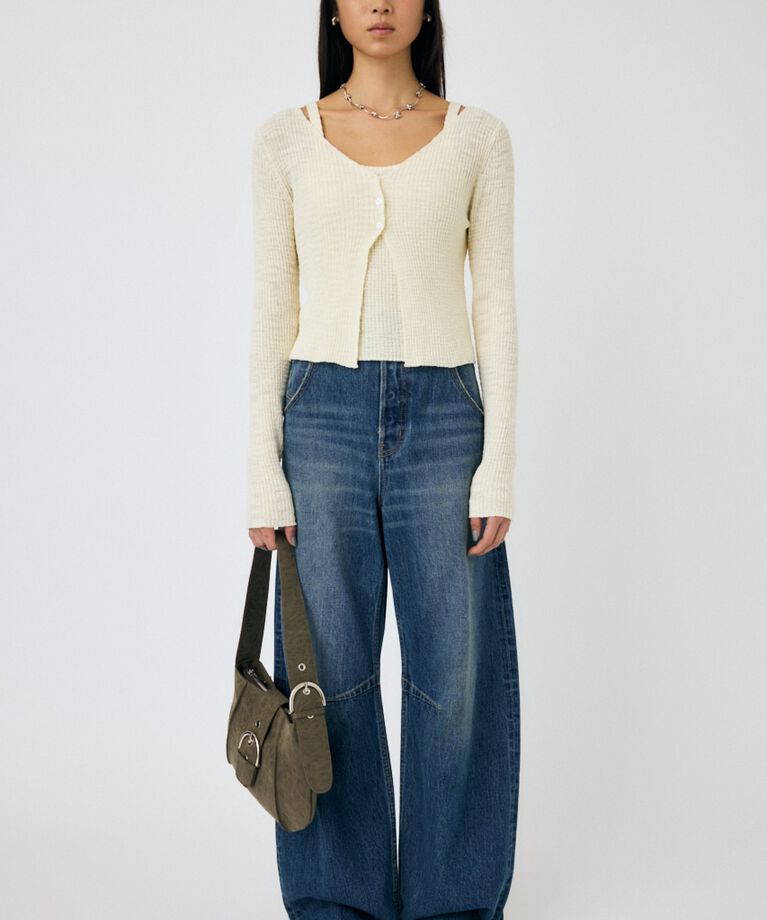 MOUSSY「SLUB KNIT アンサンブル」|ニット・セーター|