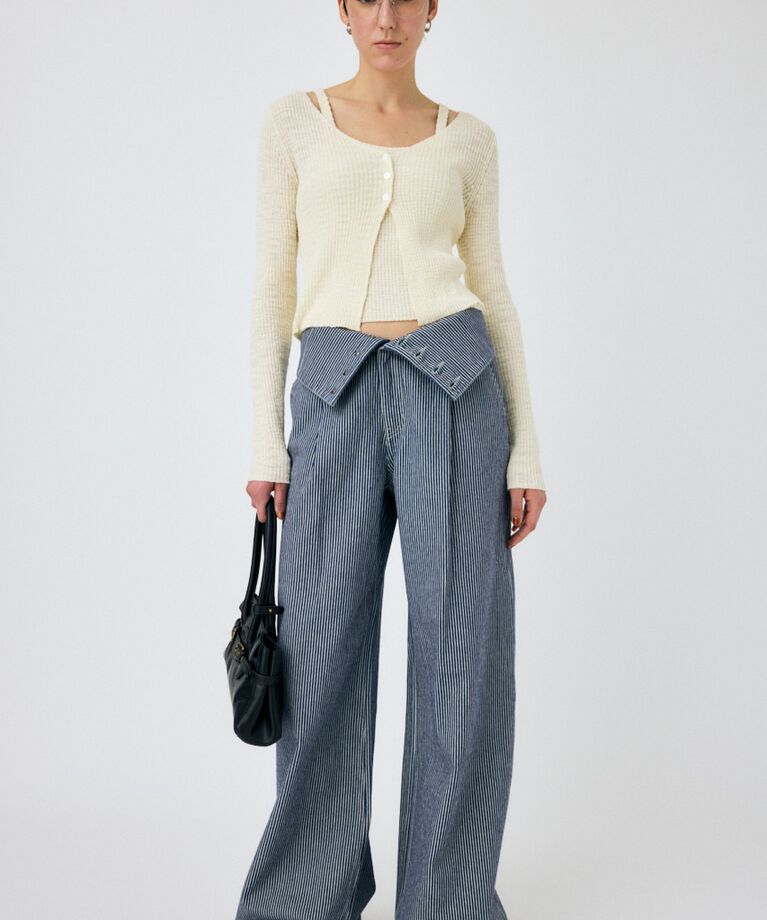 MOUSSY「SLUB KNIT アンサンブル」|ニット・セーター|