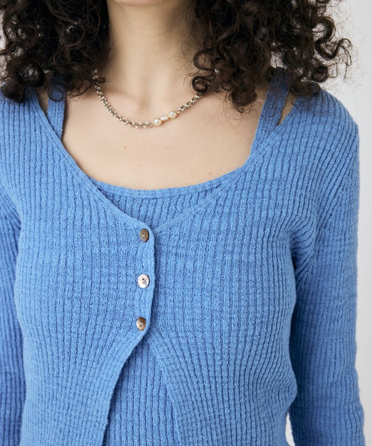 MOUSSY「SLUB KNIT アンサンブル」|ニット・セーター|