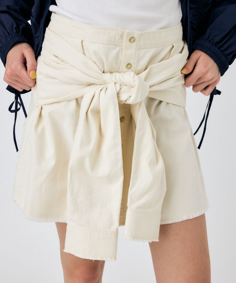 MOUSSY「BLEACH CHECK スカート」|スカート|