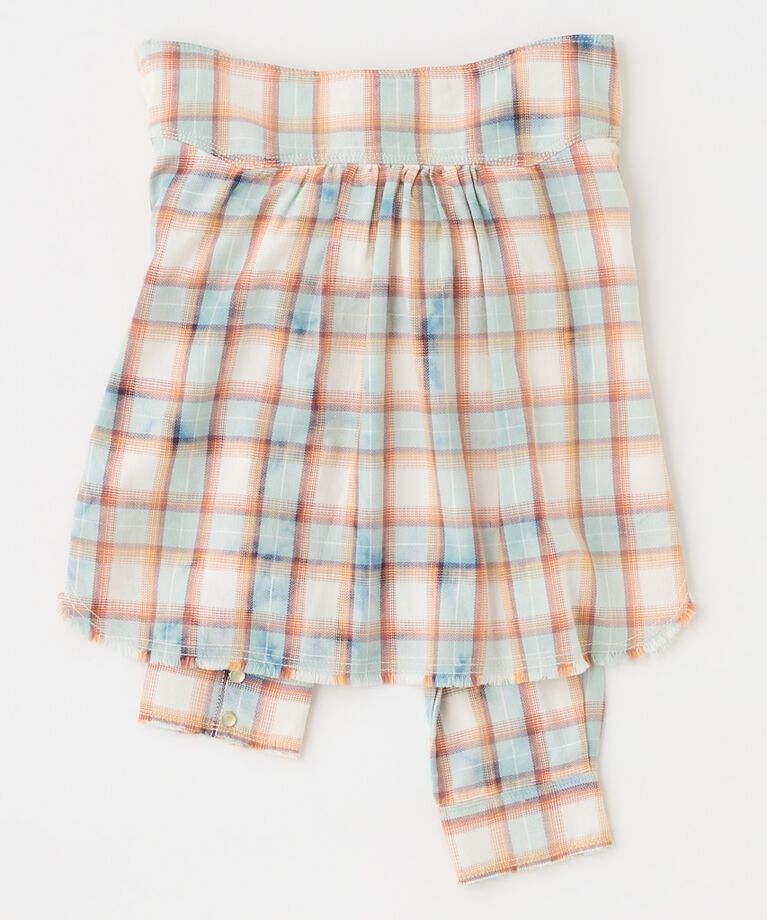 MOUSSY「BLEACH CHECK スカート」|スカート|