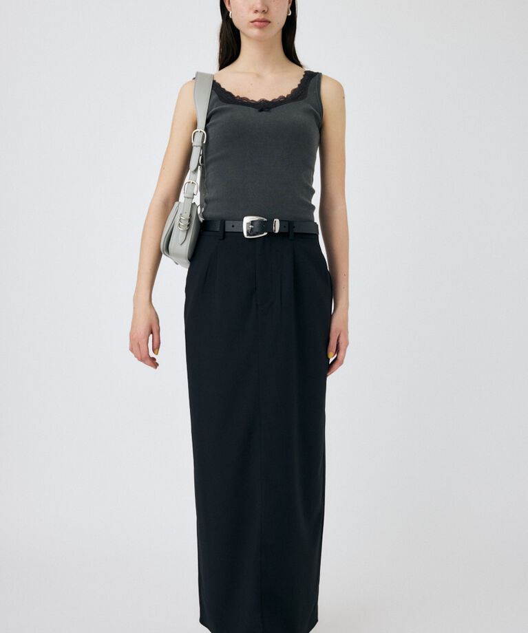 MOUSSY「FLARE BACK マキシスカート」|スカート|