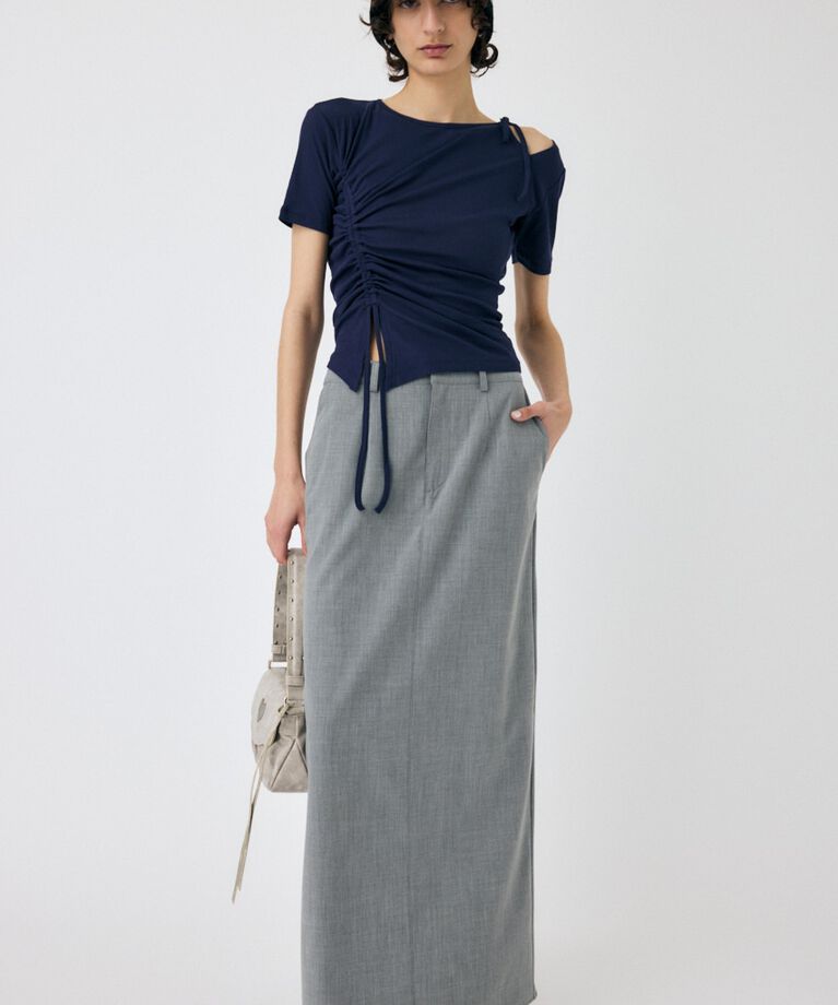 MOUSSY「FLARE BACK マキシスカート」|スカート|