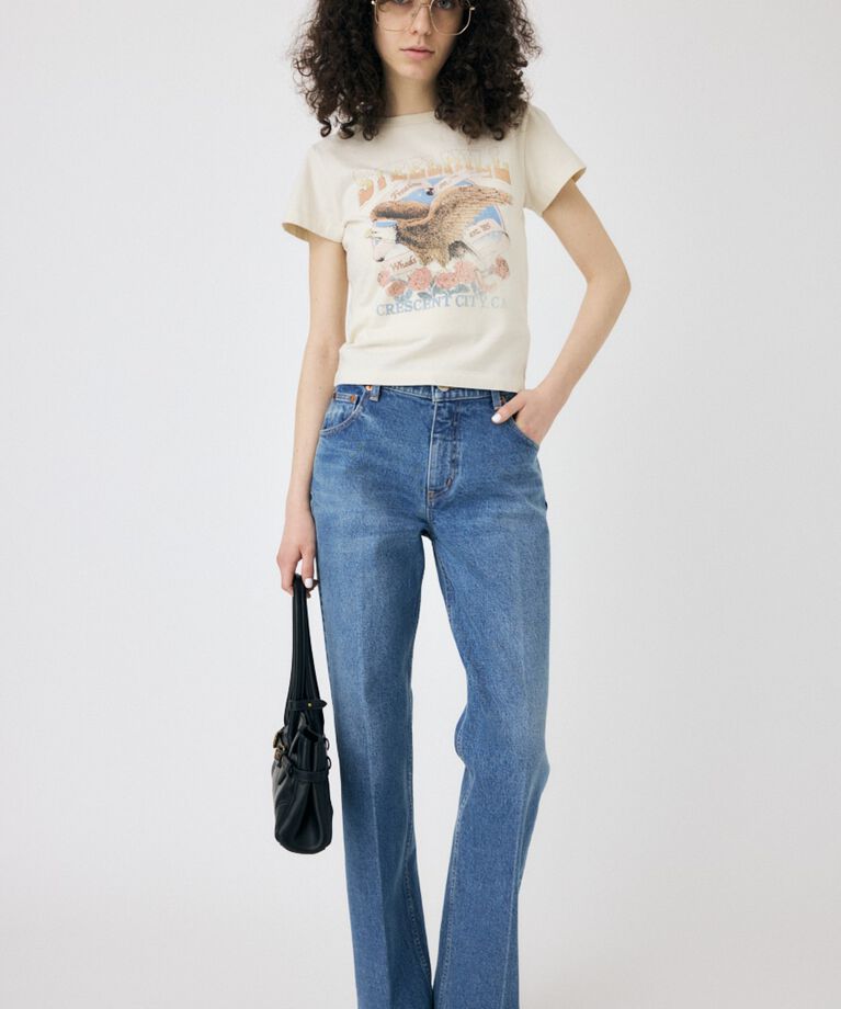 MOUSSY「CA MOTORSHOP Tシャツ」|Tシャツ・カットソー|