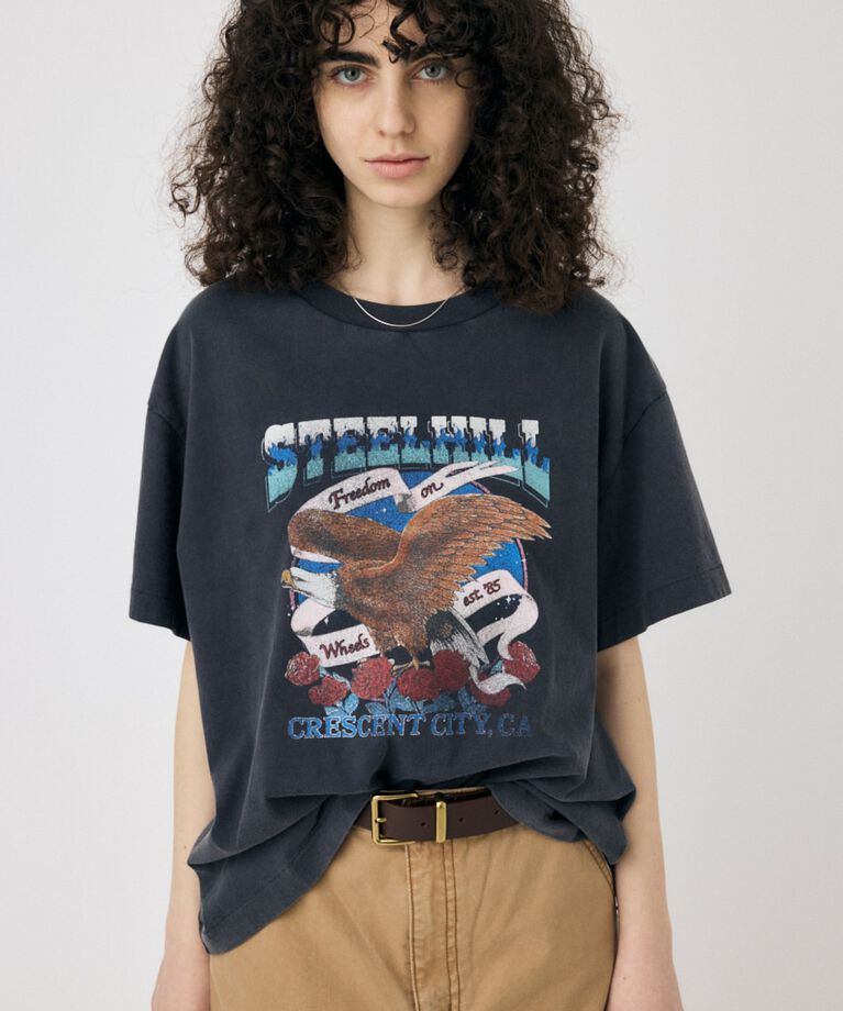 MOUSSY「CA MOTORSHOP Tシャツ」|Tシャツ・カットソー|