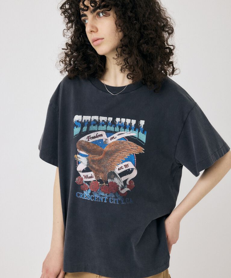MOUSSY「CA MOTORSHOP Tシャツ」|Tシャツ・カットソー|