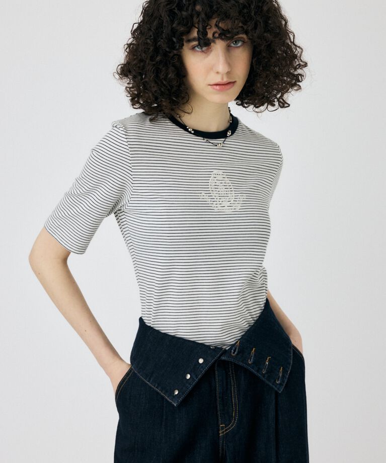 MOUSSY「REGAL EMBROIDERY Tシャツ」|Tシャツ・カットソー|