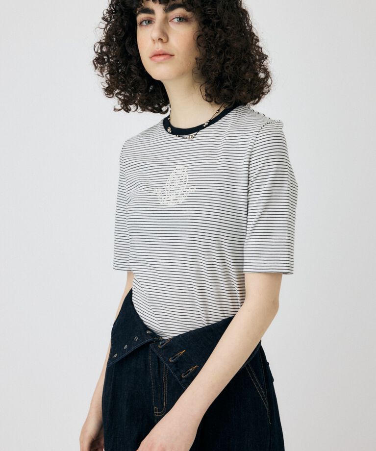 MOUSSY「REGAL EMBROIDERY Tシャツ」|Tシャツ・カットソー|
