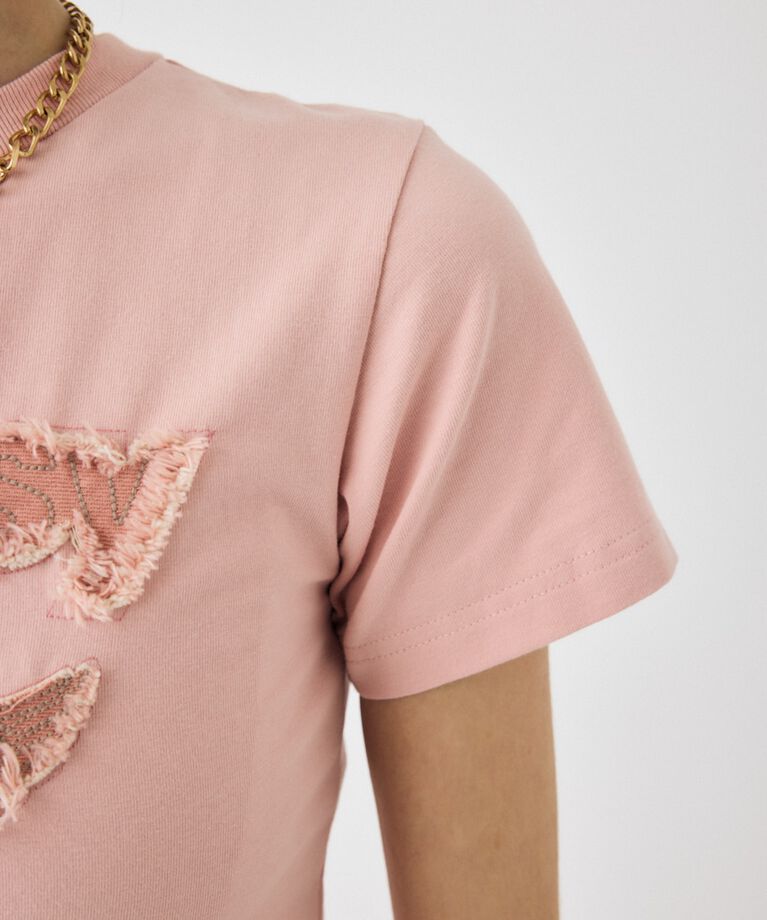MOUSSY「PATCH DENIM 25TH Tシャツ」|Tシャツ・カットソー|
