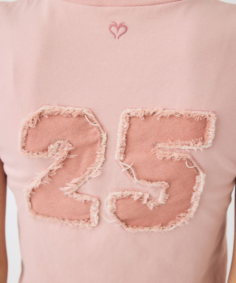 MOUSSY「PATCH DENIM 25TH Tシャツ」|Tシャツ・カットソー|
