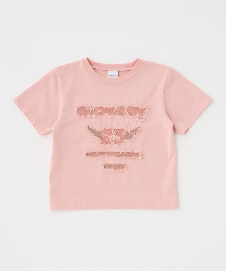 MOUSSY「PATCH DENIM 25TH Tシャツ」|Tシャツ・カットソー|