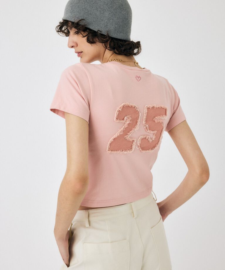 MOUSSY「PATCH DENIM 25TH Tシャツ」|Tシャツ・カットソー|
