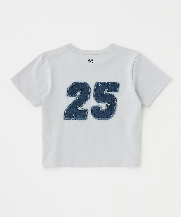 MOUSSY「PATCH DENIM 25TH Tシャツ」|Tシャツ・カットソー|