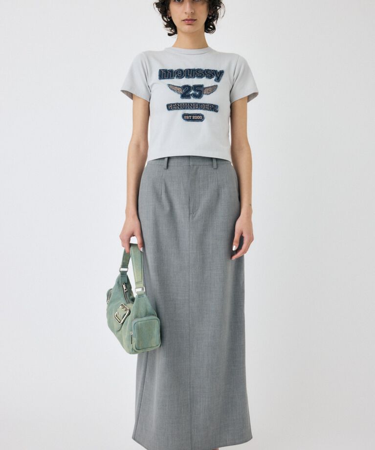 MOUSSY「PATCH DENIM 25TH Tシャツ」|Tシャツ・カットソー|