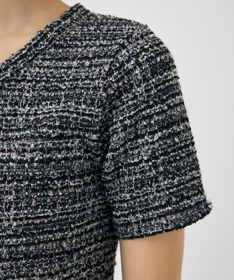 MOUSSY「TWEED LIKE トップス」|Tシャツ・カットソー|