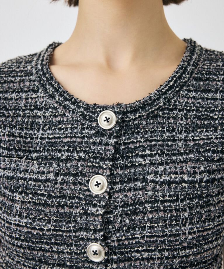 MOUSSY「TWEED LIKE トップス」|Tシャツ・カットソー|