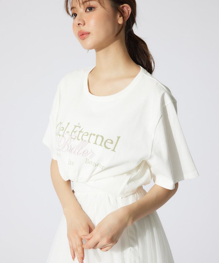 rienda「BigロゴTシャツ」|Tシャツ・カットソー|